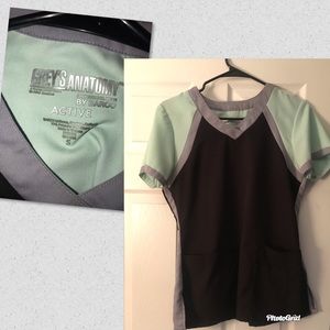 Greys anatomy scrub top